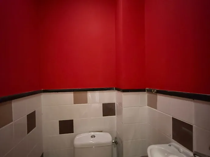 Toilet aan de Vlierboomstraat in Den Haag voor de renovatie